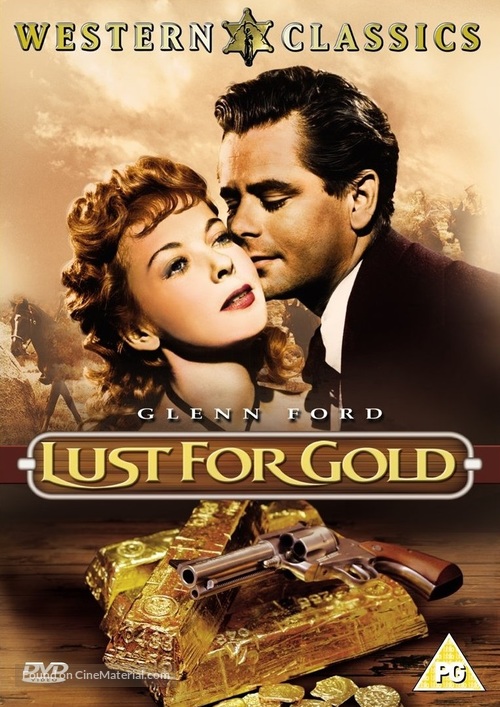 Lust for Gold - British DVD movie cover