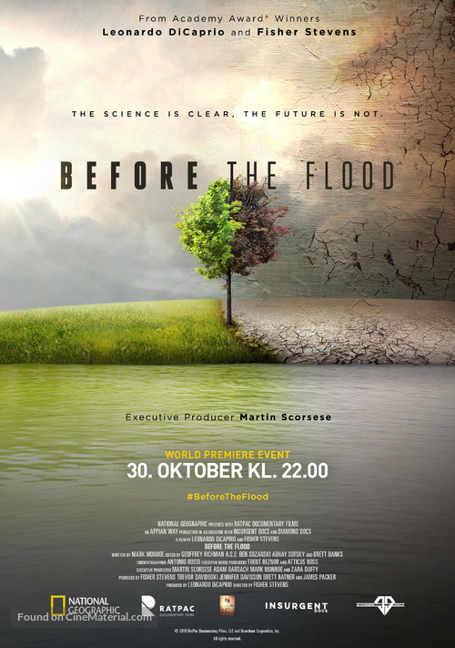 Before the Flood - Swedish Movie Poster