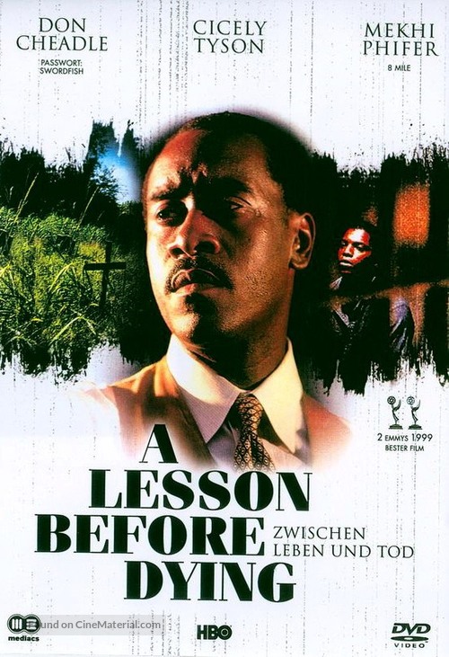 A Lesson Before Dying - German Movie Cover