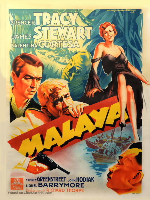 Malaya - French Movie Poster