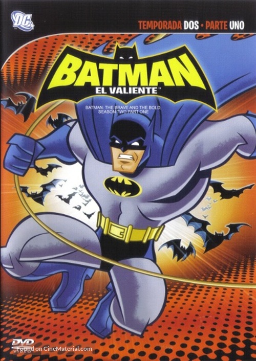 &quot;Batman: The Brave and the Bold&quot; - Mexican DVD movie cover
