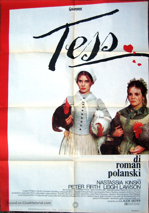 Tess - Italian Movie Poster