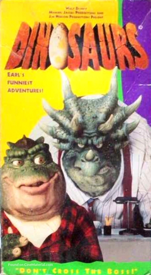 &quot;Dinosaurs&quot; - VHS movie cover