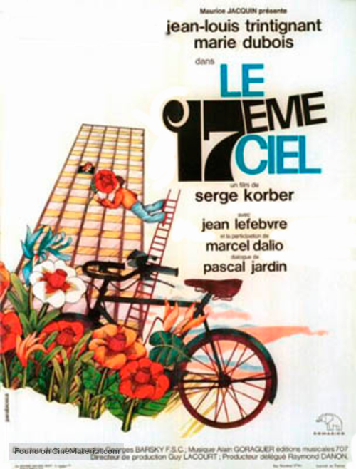 Un gar&ccedil;on, une fille. Le dix-septi&egrave;me ciel - French Movie Poster