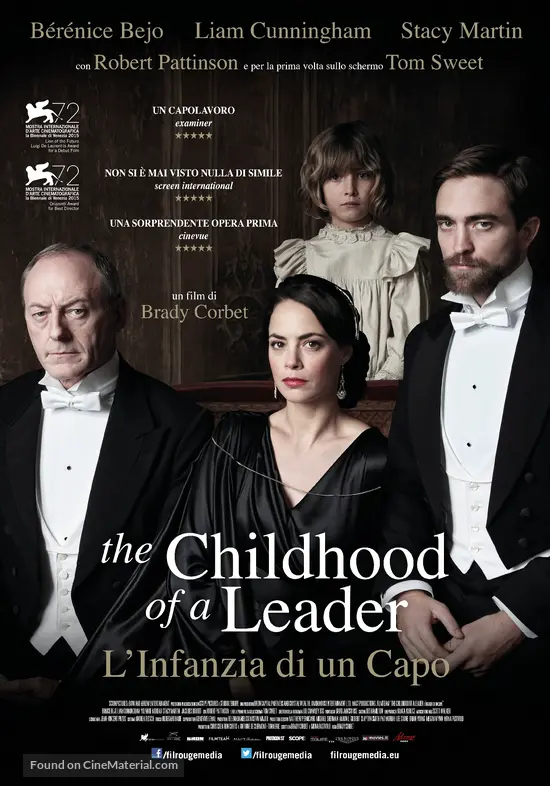 The Childhood of a Leader - Italian Movie Poster