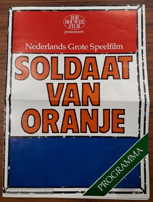 Soldaat van Oranje - Dutch poster