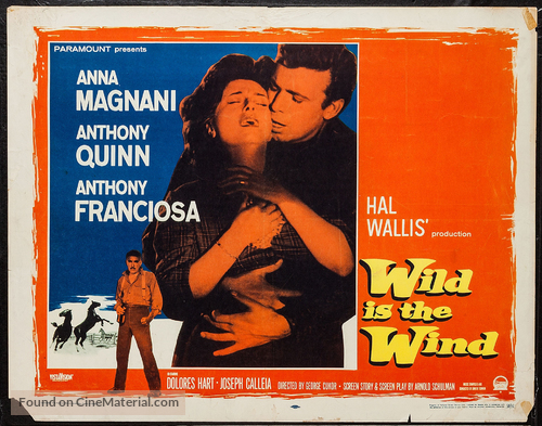 Wild Is the Wind - Movie Poster
