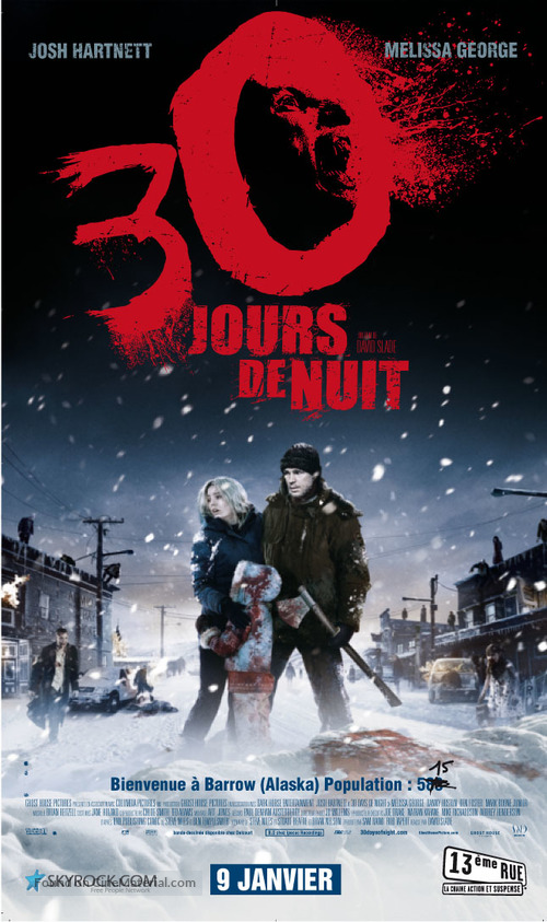 30 Days of Night - French Movie Poster