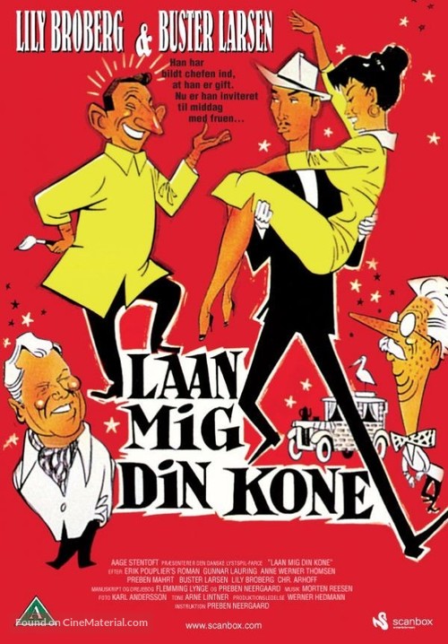 Laan mig din kone - Danish DVD movie cover