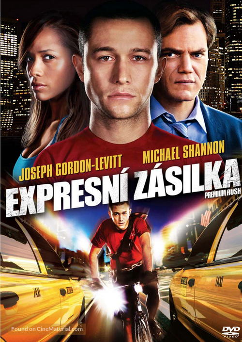 Premium Rush - Czech DVD movie cover