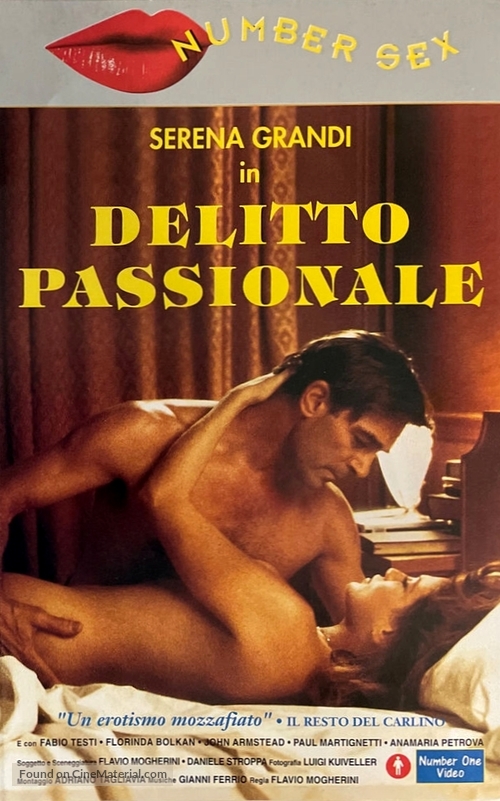 Delitto passionale - Italian Movie Cover