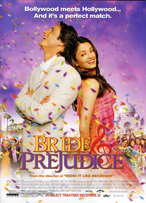 Bride And Prejudice - Canadian Movie Poster