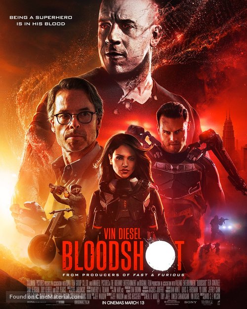 Bloodshot - Indian Movie Poster