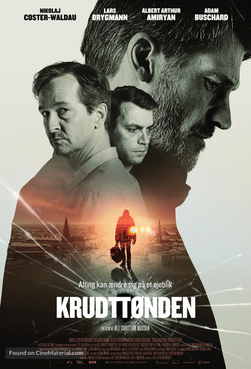 Krudtt&oslash;nden - Danish Movie Poster