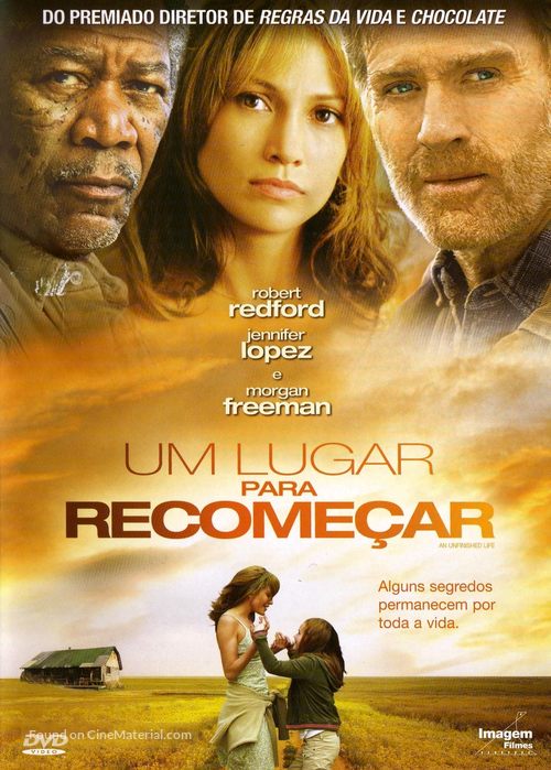 An Unfinished Life - Portuguese DVD movie cover