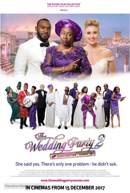 The Wedding Party 2: Destination Dubai - South African Movie Poster