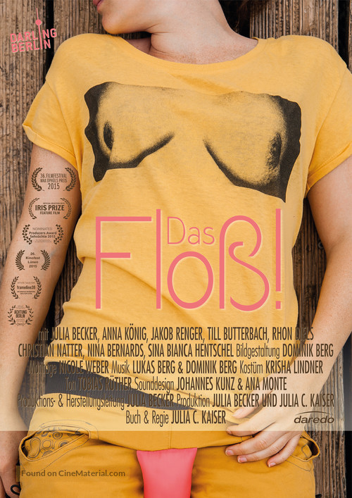 Das Flo&szlig;! - German Movie Poster