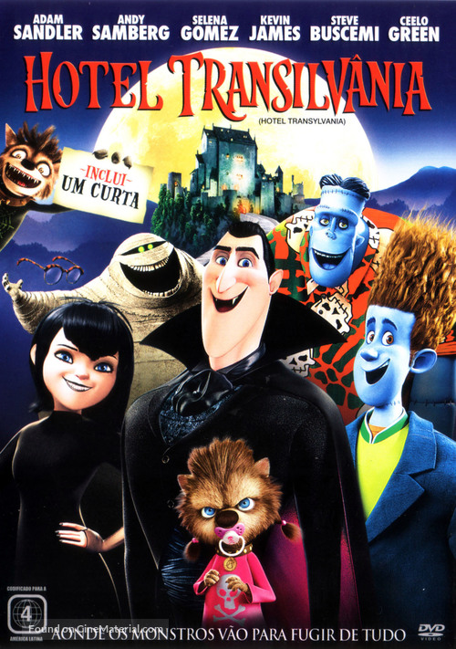 Hotel Transylvania - Brazilian Movie Cover