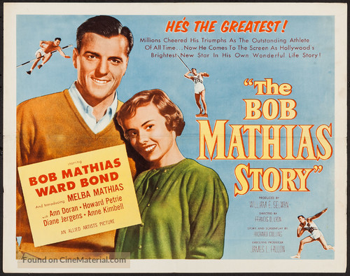 The Bob Mathias Story - Movie Poster