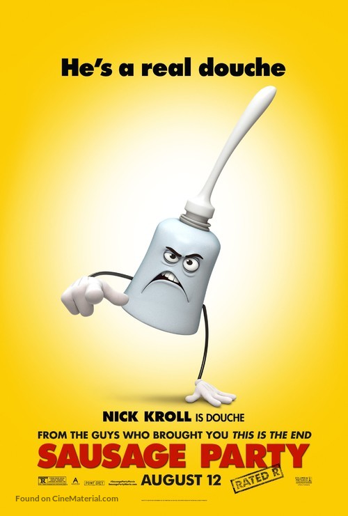 Sausage Party - Character movie poster