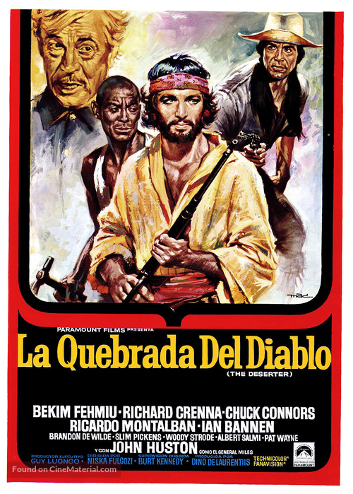 The Deserter - Spanish Movie Poster