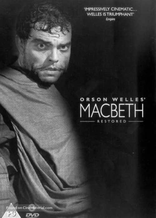 Macbeth - British DVD movie cover