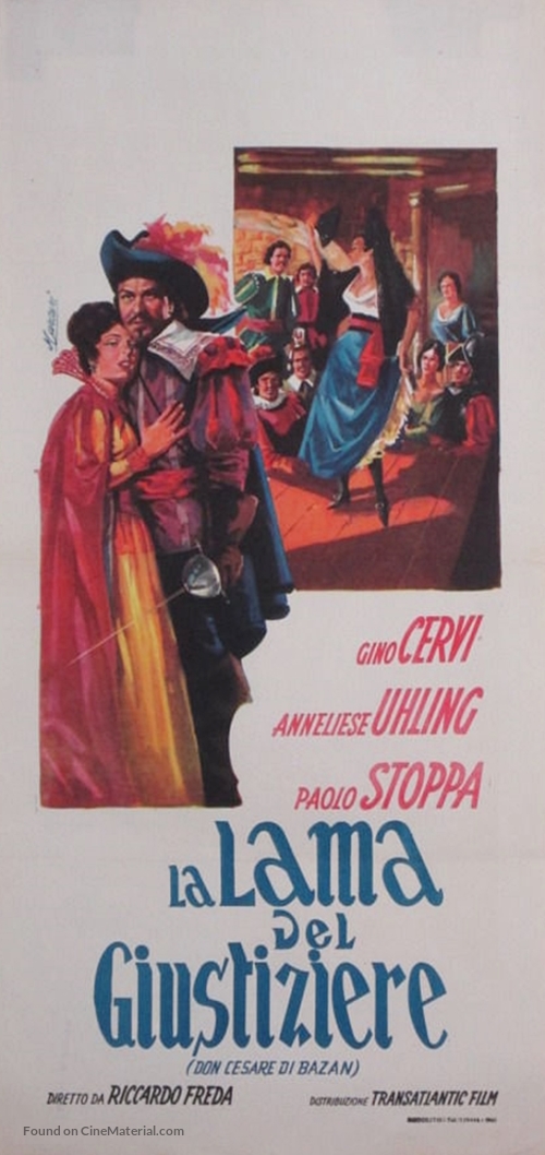 Don Cesare di Bazan - Italian Movie Poster