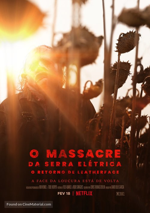 The Texas Chainsaw Massacre - Brazilian Movie Poster