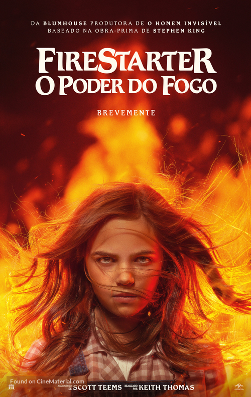 Firestarter - Portuguese Movie Poster