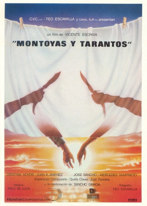 Montoyas y Tarantos - Spanish Movie Poster