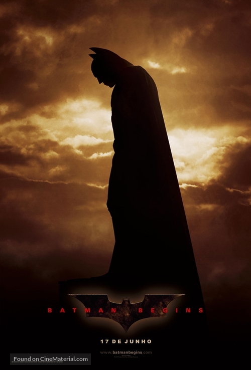 Batman Begins - Brazilian Movie Poster