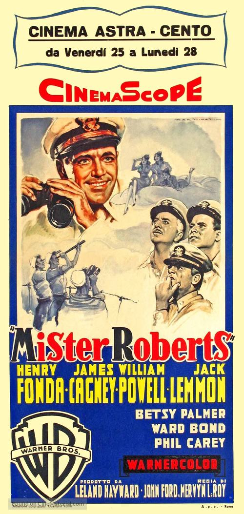 Mister Roberts - Italian Movie Poster