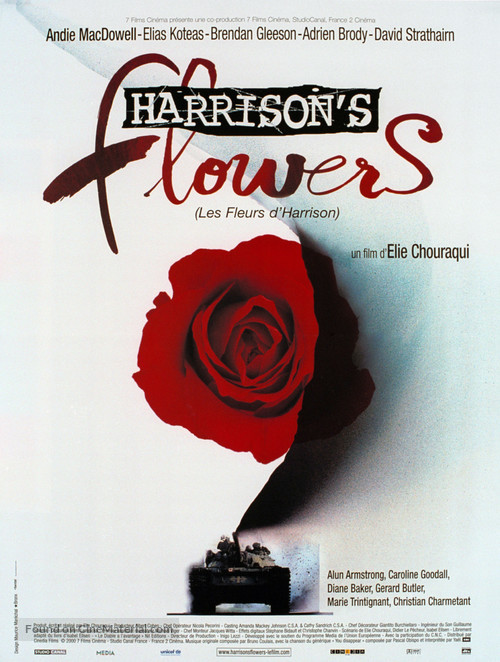 Harrison&#039;s Flowers - French Movie Poster