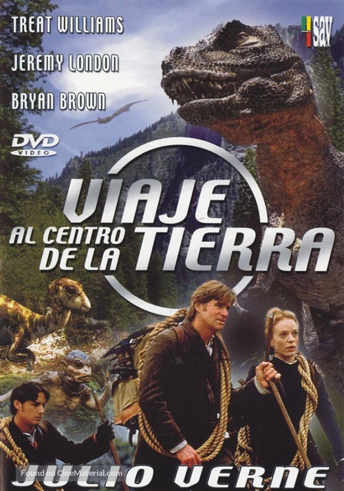 Journey to the Center of the Earth - Spanish DVD movie cover