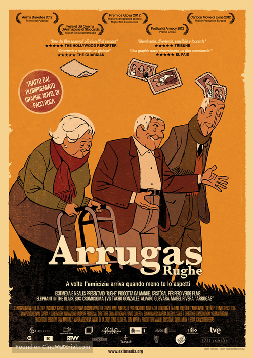 Arrugas - Italian Movie Poster