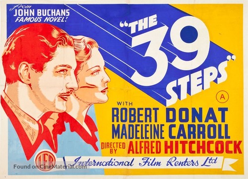 The 39 Steps - Australian Movie Poster