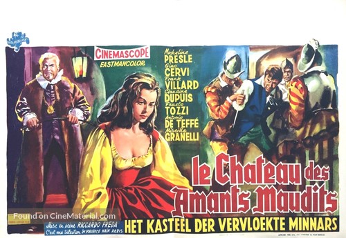 Beatrice Cenci - Belgian Movie Poster