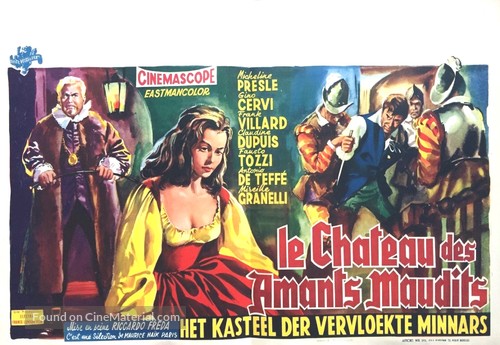 Beatrice Cenci - Belgian Movie Poster