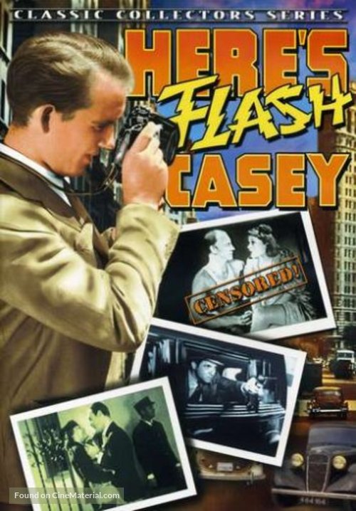 Here&#039;s Flash Casey - DVD movie cover