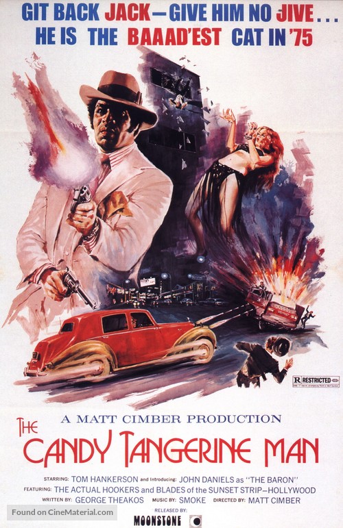 The Candy Tangerine Man - Movie Poster