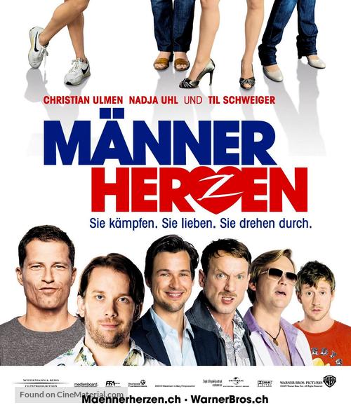 M&auml;nnerherzen - Swiss Movie Poster