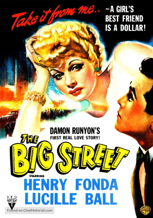 The Big Street - DVD movie cover