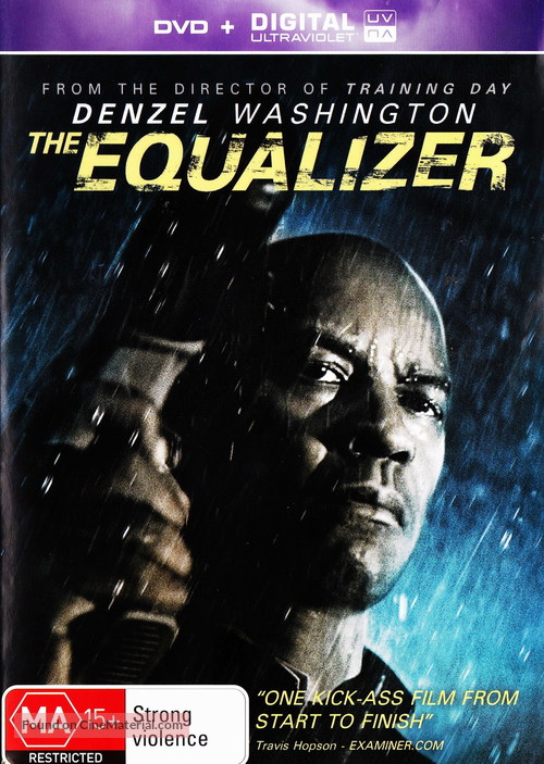 The Equalizer - Australian DVD movie cover