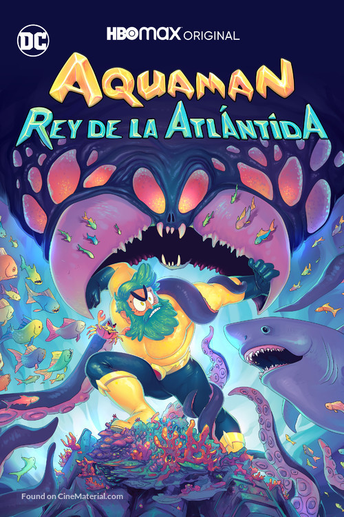 Aquaman: King of Atlantis - Mexican Movie Cover