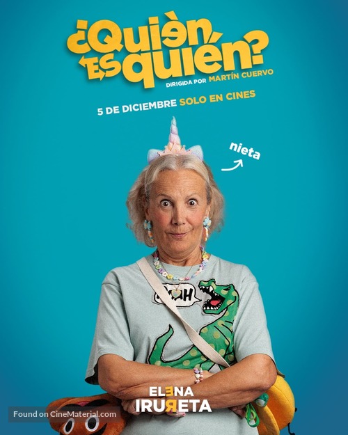 &iquest;Qui&eacute;n es qui&eacute;n? - Spanish Movie Poster