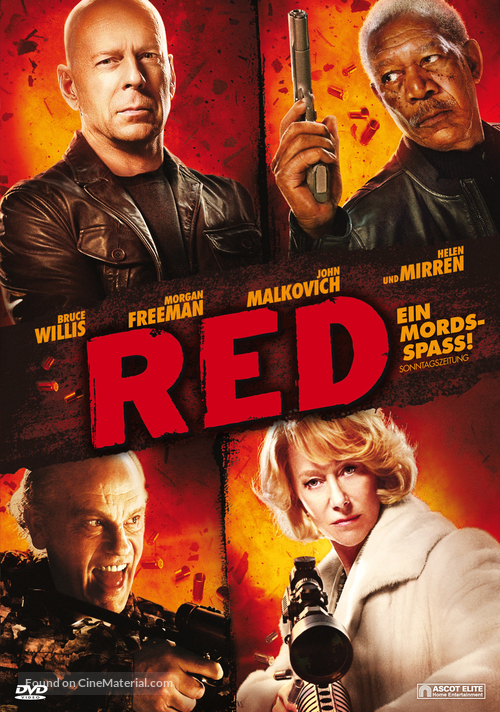 RED - Swiss DVD movie cover