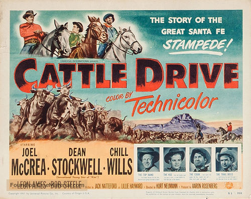 Cattle Drive - Movie Poster
