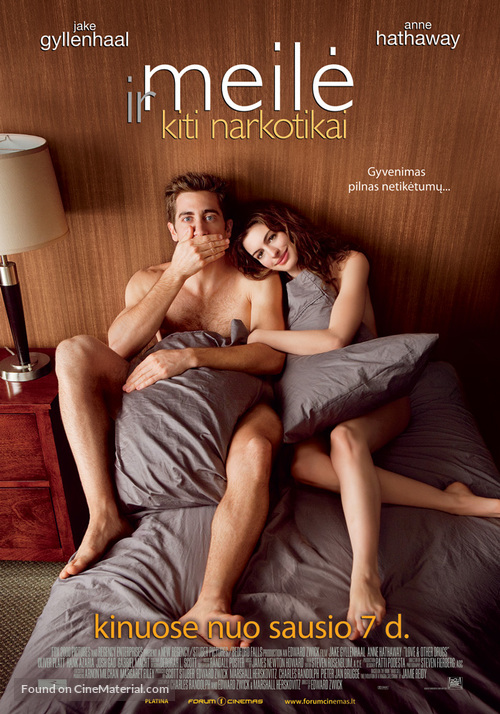 Love and Other Drugs - Lithuanian Movie Poster