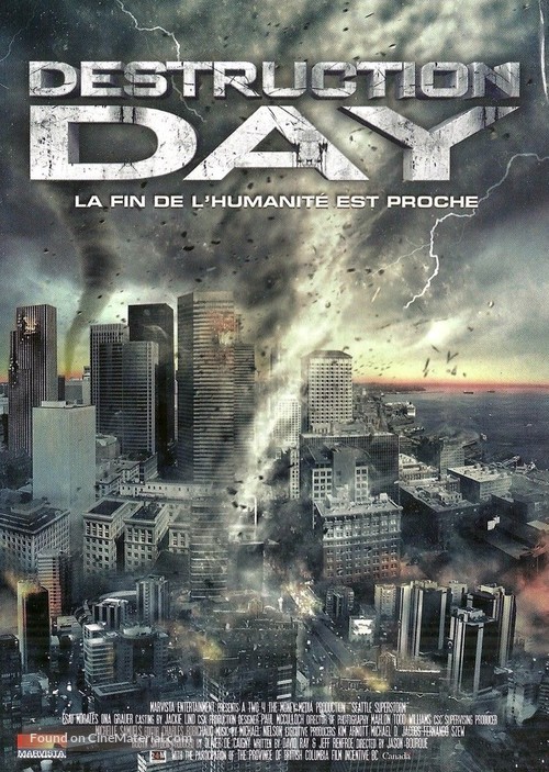 Seattle Superstorm - French DVD movie cover