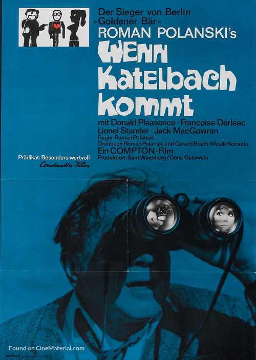 Cul-de-sac - German Movie Poster
